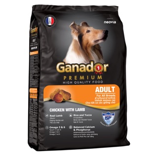 GANADOR ADULT 20KG, THỨC ĂN CHO CHÓ TRƯỞNG THÀNH (50 túi x 400g).