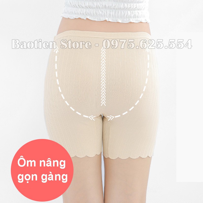 Quần Lót Đùi Mặc Trong Váy Cho Bà Bầu| Cạp Chéo| Bigsize| Sau Sinh| Cotton| Thông Hơi| Đồ Lót Bầu Kháng Khuẩn - QL14