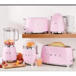 Ấm siêu tốc SMEG KLF03 hồng bóng( Hàng Đức)