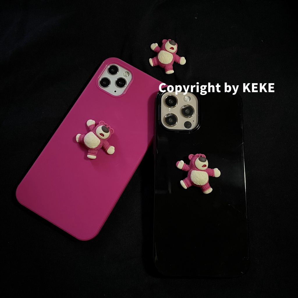 Ốp Lưng Hình Con Gấu Dễ Thương Cho Apple 11 12 13 iPhone678Plus xr xsmax