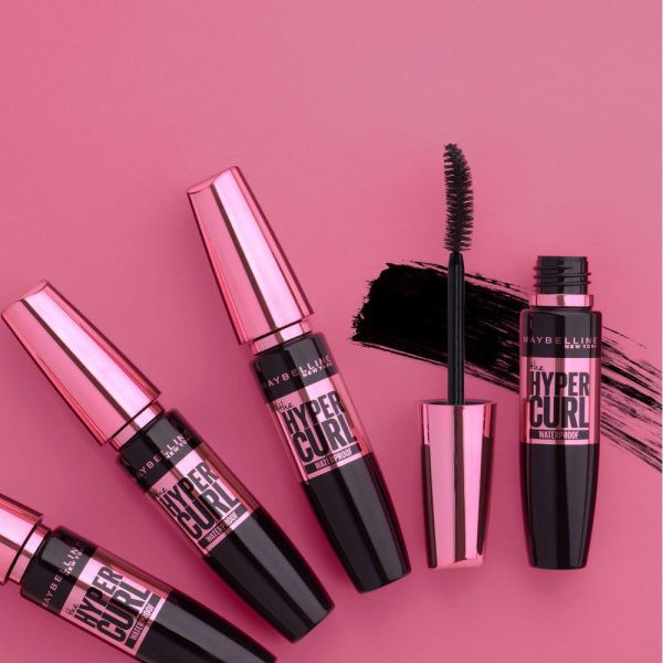 Mascara Dài Mi và Cong Mi Maybelline New York Hyper Curl Waterproof Chuốt Mi Đen 9.2ml - Mỹ Chính Hãng