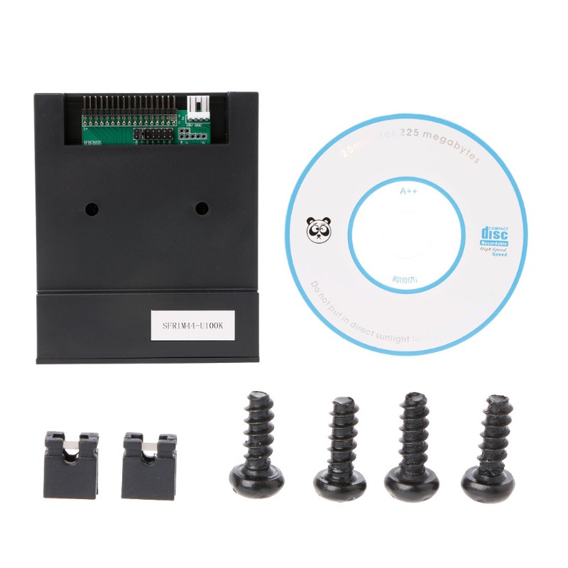 Giả lập ổ đĩa mềm USB SFR1M44-U100K 3.5&quot; kèm phụ kiện chất lượng cao