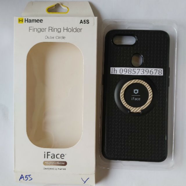 Ốp lưng IFace cho oppo A5s (tặng kính cường lực)