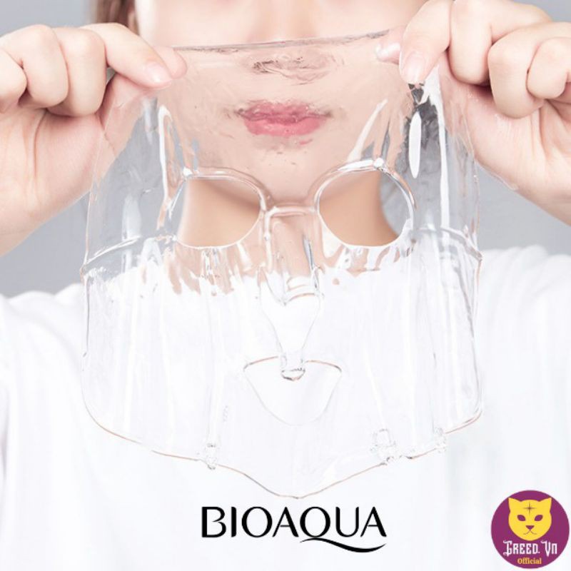 Mặt nạ thủy tinh 🥝FREESHIP🥝 trong suốt  collagen Bioaqua dạng thạch dưỡng da căng bóng, trẻ hoá làm da | BigBuy360 - bigbuy360.vn