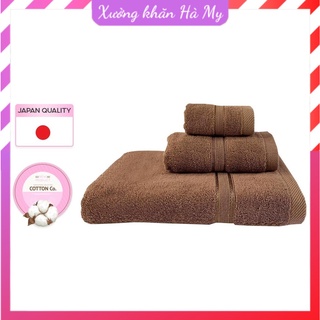 Khăn tắm siêu thấm nước kháng khuẩn EU - Lotus Towel 💖FULLBOX💖 Combo 3 chiếc nhiều kích cỡ cao cấp