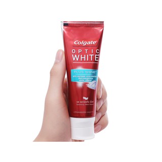 ( date mới) Kem đánh răng colgate optic white 100G