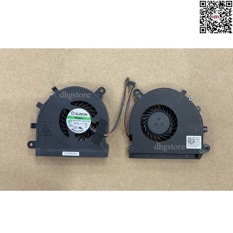 Fan quạt tản nhiệt CPU laptop Dell Latitude 5530 E5530 Vostro 3550