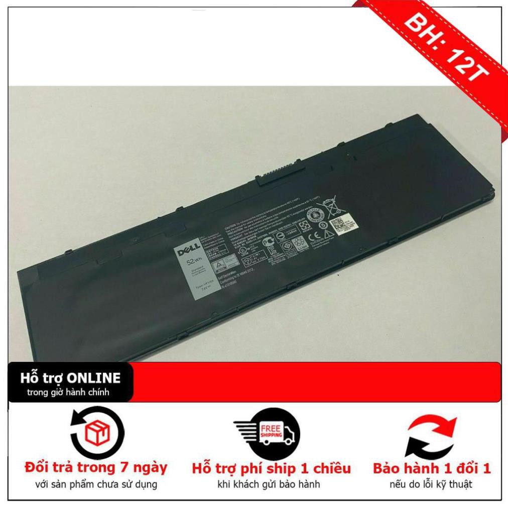 [BH12TH] PIN ZIN Dell Latitude E7240 E7250 dung lượng cao W57CV 0W57CV KWFFN 52Wh new 100%