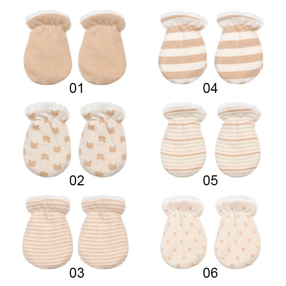 Găng Tay Lông Cừu Dày Dặn Dễ Thương Xinh Xắn Dành Cho Bé Sơ Sinh