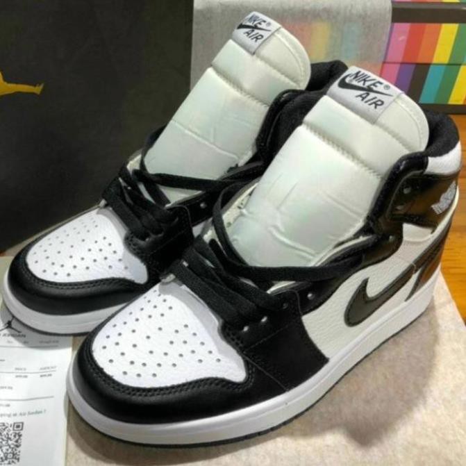 [Come back store] Giày jordan 1 đen trắng, giày jordan panda cao cổ [Box][bill][tặng kèm 2 dây giày trắng và đen] | BigBuy360 - bigbuy360.vn