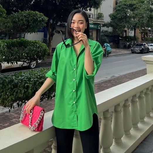 Áo sơ mi dài tay nhiều màu mẫu mới trendy siêu hot 2022 | BigBuy360 - bigbuy360.vn