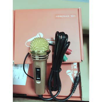 Micro mini hát karaoke trên điện thoại mini DT-309-a00