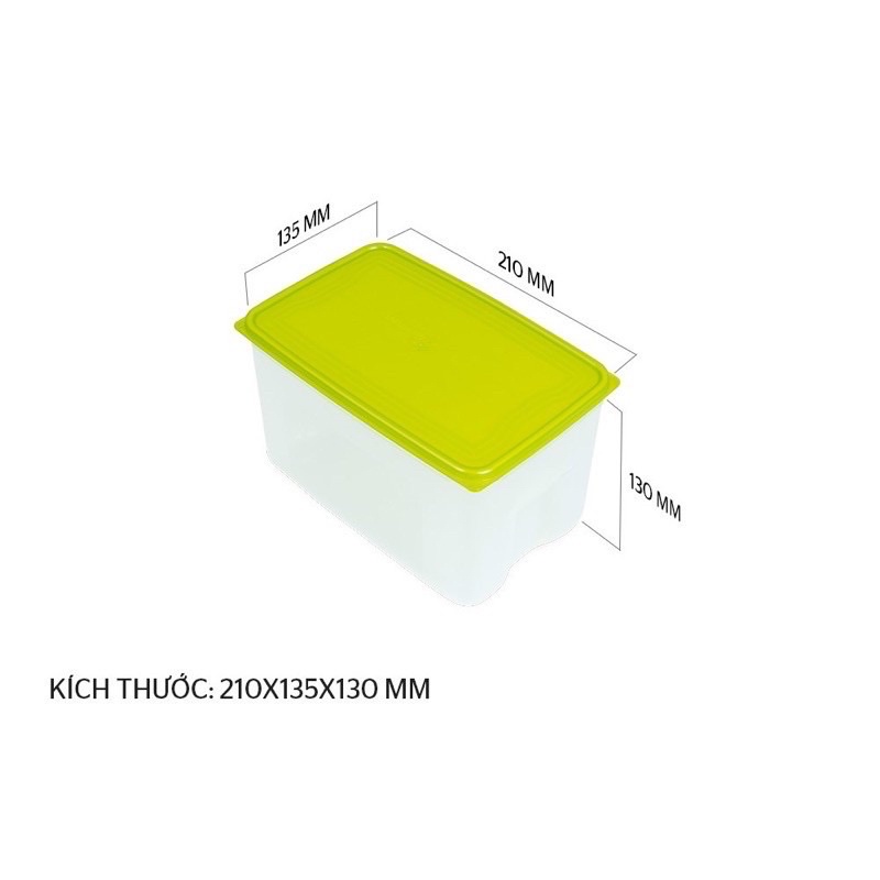 Hộp bảo quản thực phẩm khô BioZone Sunhouse 2700ml - Hàng Khuyến Mãi Dutch Laydy | BigBuy360 - bigbuy360.vn