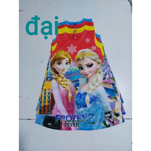 Đầm thun lạnh 3d