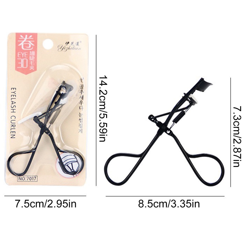 1 Bấm mi bằng thép không gỉ màu đen