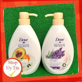 [SIÊU KHUYẾN MẠI] Sữa tắm dưỡng thể Dove - Chai 530g MỚI [ HÀNG CHÍNH HÃNG]