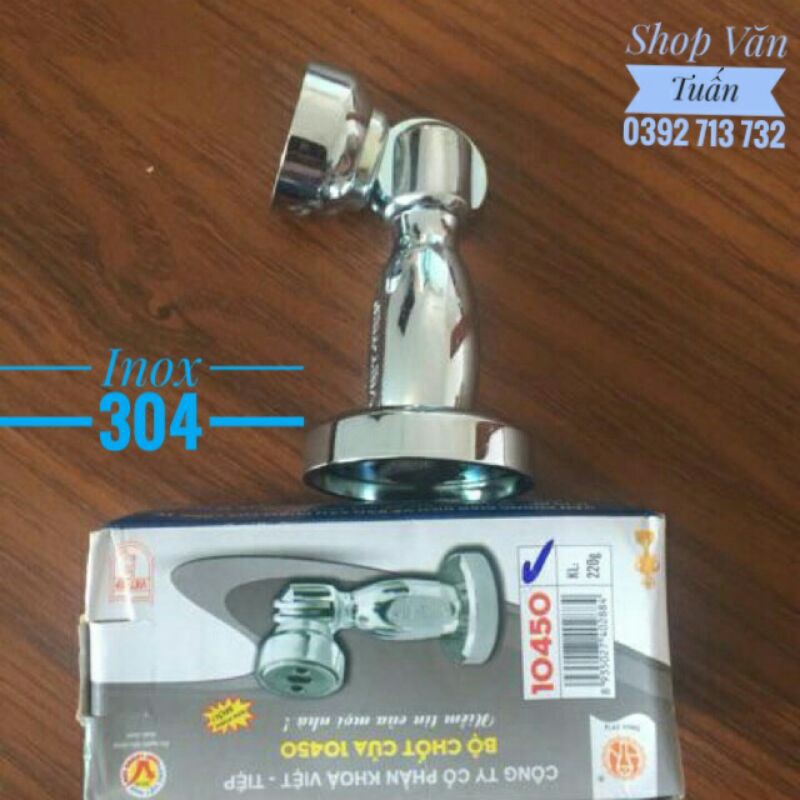 Bộ Hít Cửa Chống Va đập 100% Inox VIỆT TIỆP, Bộ chốt cửa cao cấp