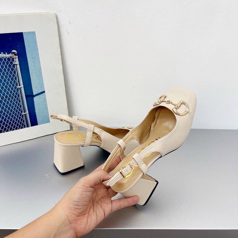 GIÀY BALL G U C C I GÓT VUÔNG 5 PHÂN VỀ LẠI