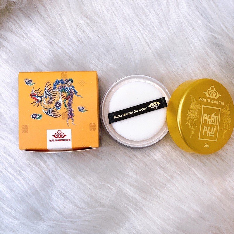 [Mã LT50 giảm 50k đơn 299K] Phấn Phủ Tinh Chất Ngọc Trai Phấn Nụ Hoàng Cung (Màu da/ Màu trắng) 25gr/hộp | BigBuy360 - bigbuy360.vn
