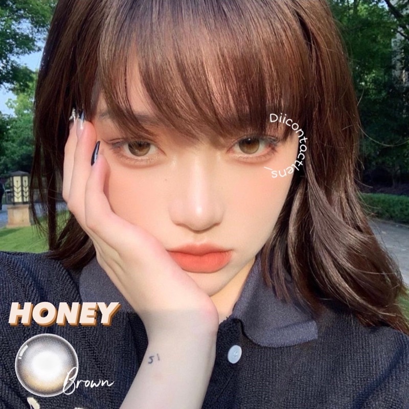 Kính áp tròng HONEY BROWN
