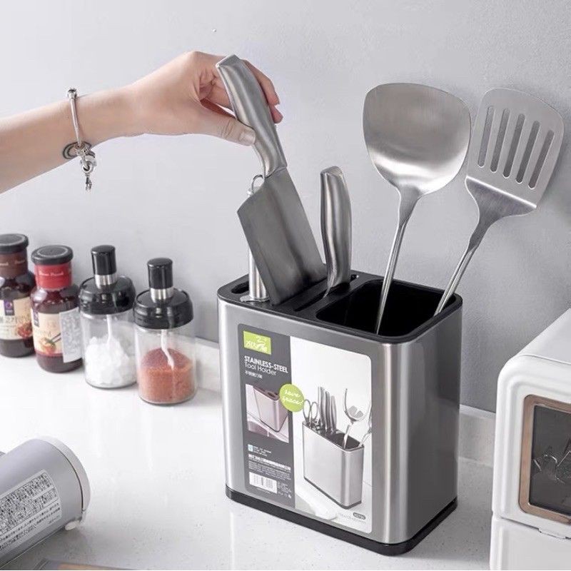 Ống cắm dao kéo đũa thìa inox cao cấp 2750 TA