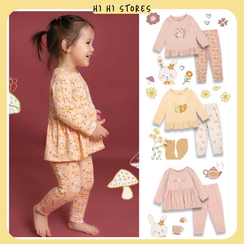 Chaang bộ quần áo dài tay Chaang Park cho bé AW22 hihistores