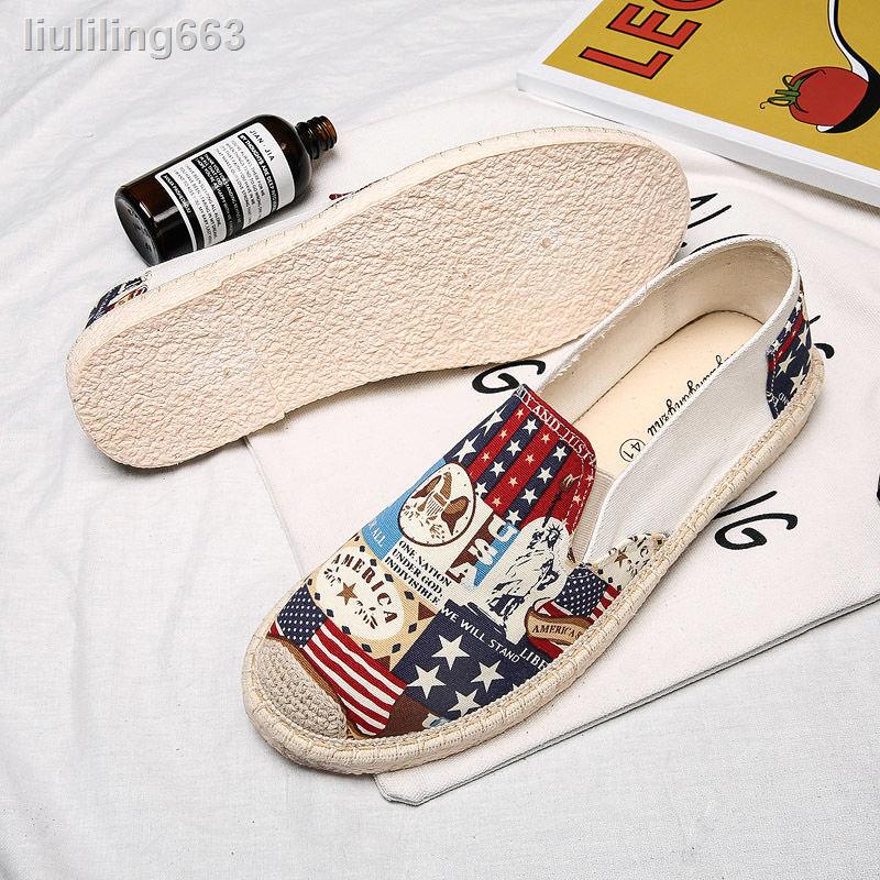 Giày cói kiểu dáng thời trang mùa thu Hàn Quốc dành cho nam | BigBuy360 - bigbuy360.vn