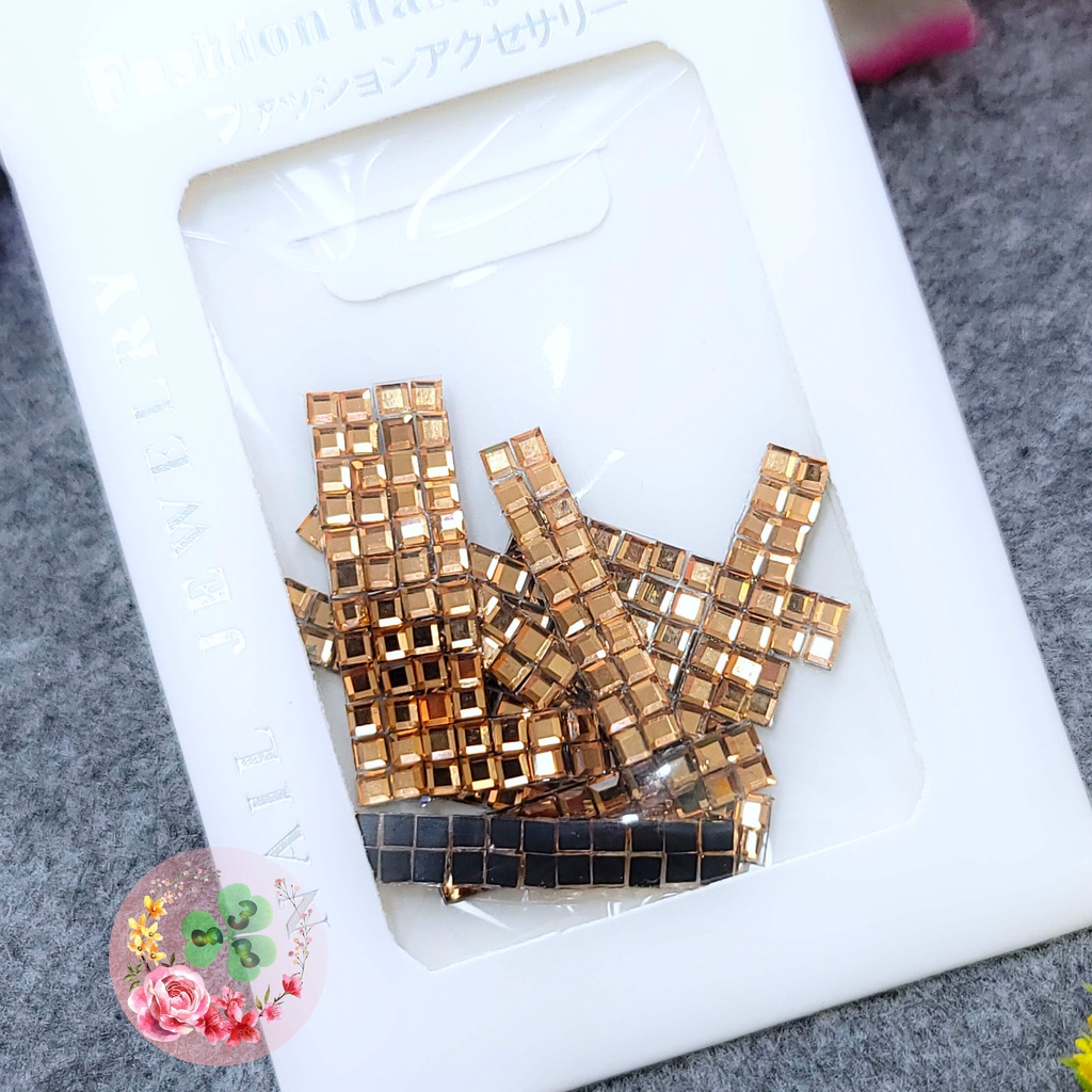 Mã N123 - Set phụ kiện , chuẩn chất lượng, đính dán móng, siêu sang chảnh.