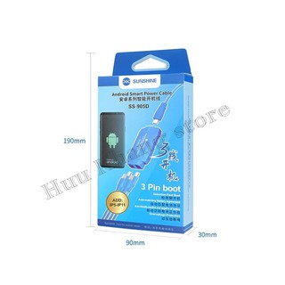 Dây cấp nguồn SS-905D | IOS và ANDROI | SUNSHINE