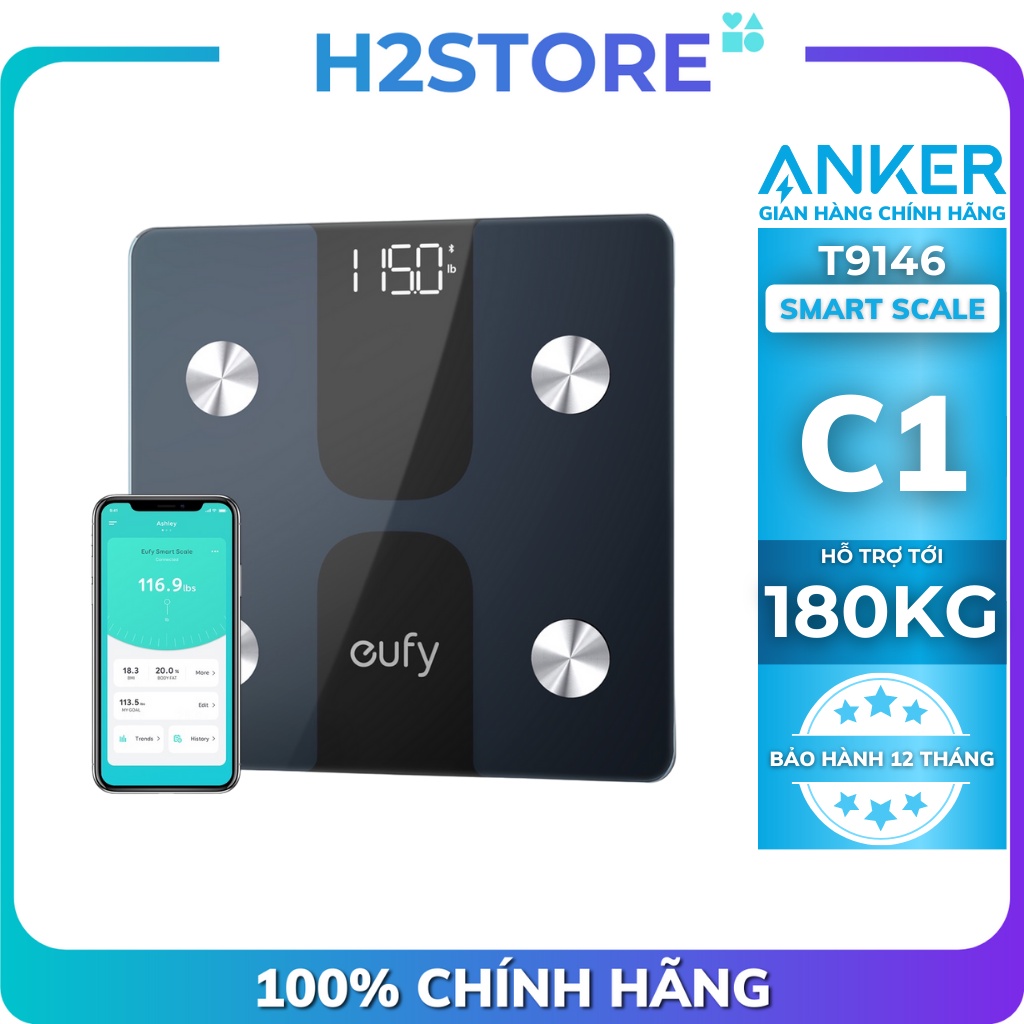 Cân thông minh Eufy BodySense C1 (by ANKER) - T9146