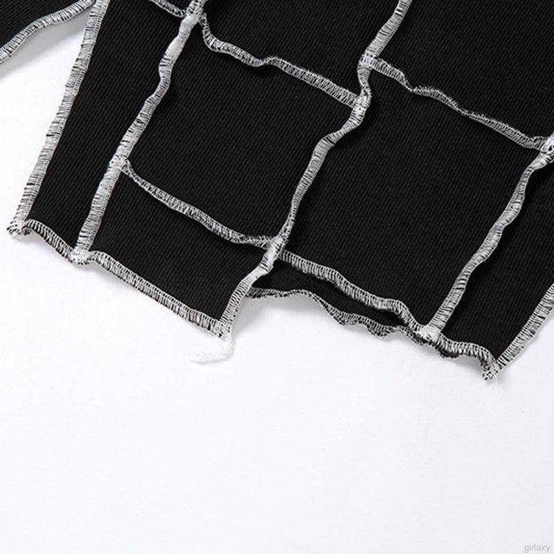 Áo Thun Tay Dài Hở Vai Kiểu Dáng Độc Đáo Phong Cách Hàn Quốc