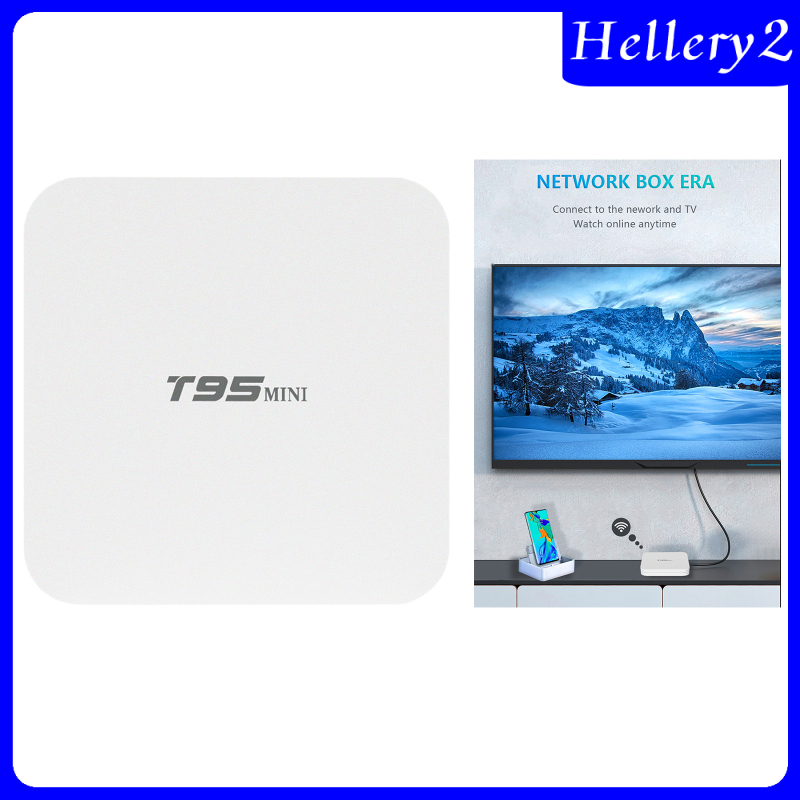 [HELLERY2]Digital WiFi 4K Smart STB Media Player Device Remote Control
