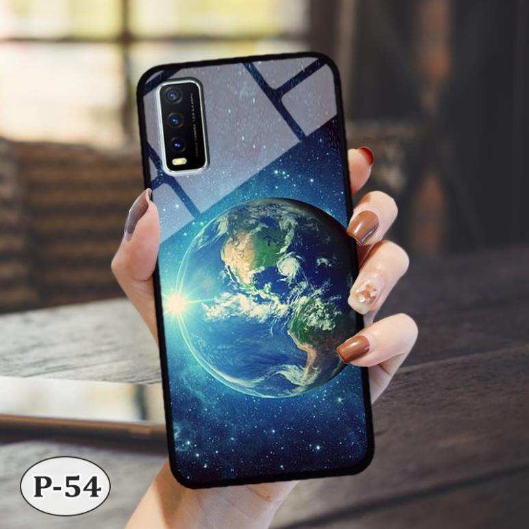 Ốp kính in 3D Vivo Y20 / Y72 5g nhiều mẫu đẹp