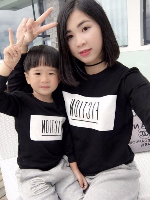 ⚡FLASH_SALE⚡  Áo thu đông gia đình, áo đôi 👨‍👩‍👧‍👦 chất nỉ bông cao cấp (kéo ảnh xem ảnh thật)