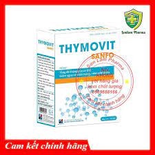 Viên uống Thymovit Sanfo tăng sức đề kháng, tăng khả năng phòng bệnh hộp 3 vỉ x 10 viên