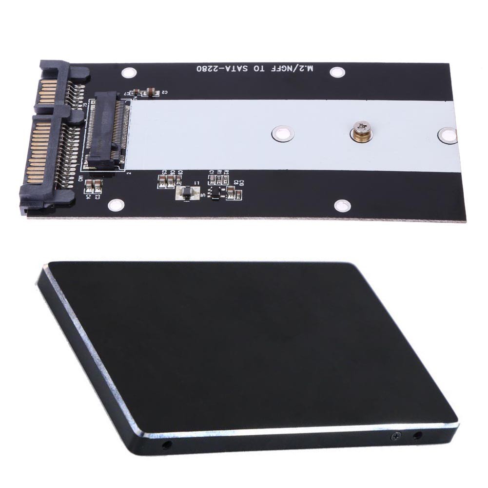 Bộ chuyển đổi ổ cứng card 2230-2280 B Key M.2 NGFF SSD sang 2.5in SATA