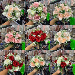 Hoa cưới cầm tay cô dâu hoa Hồng to và baby mẫu hoa cưới 10/2020 giangpck hh - Hoa trang trí | NoiThatRuby.com