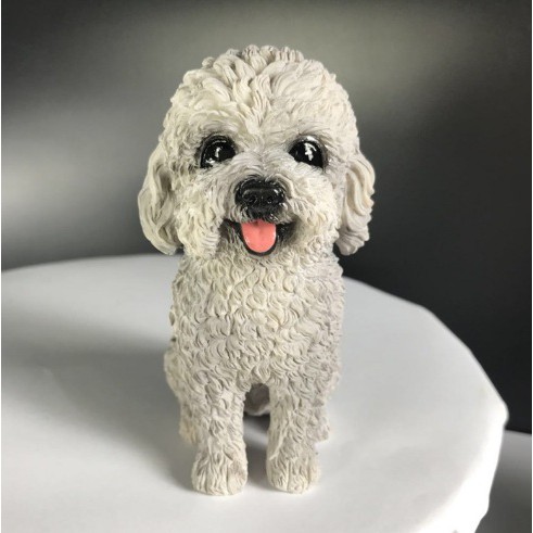 Mô Hình chó Poodle dễ thương