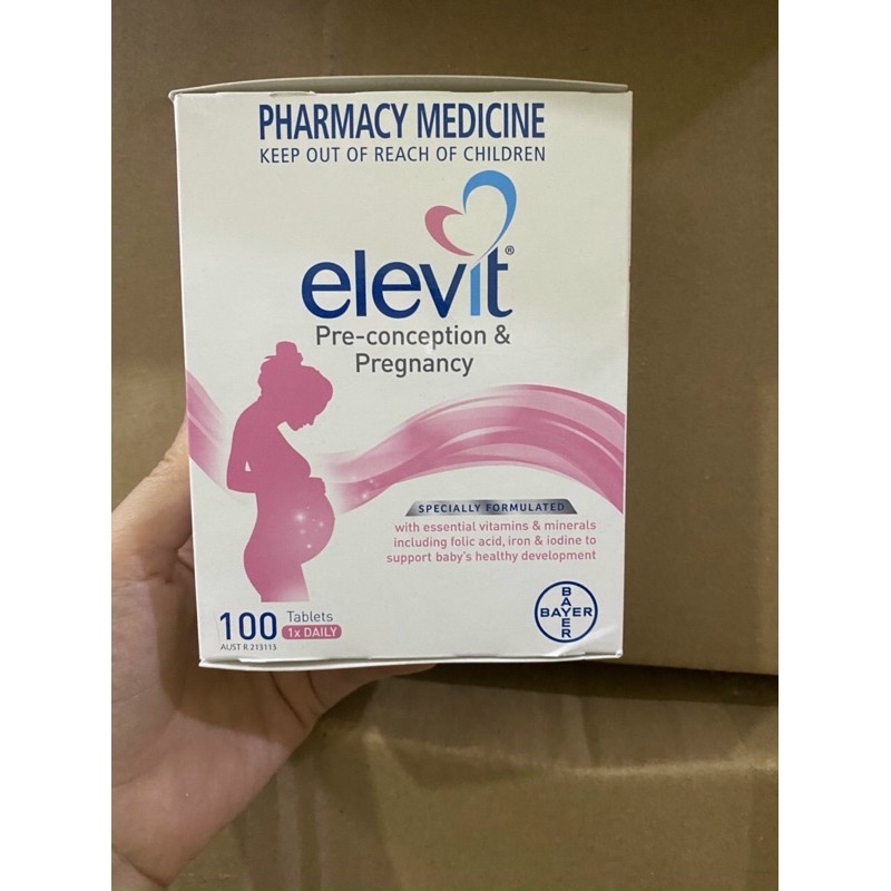 Viên uống elevit 100 viên