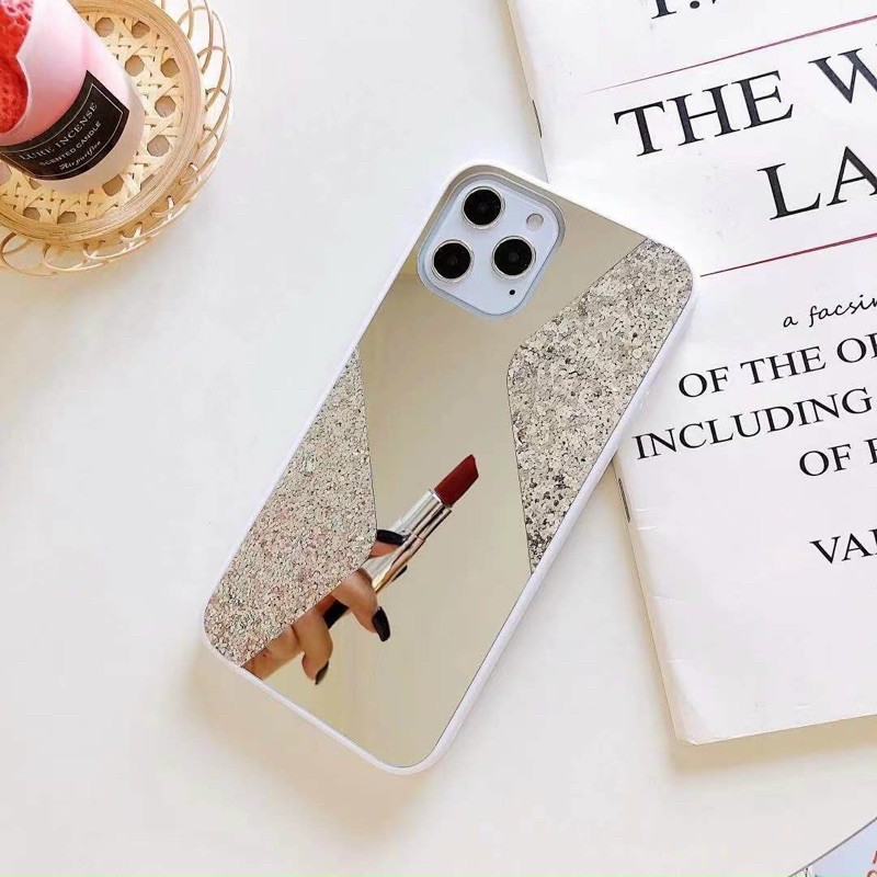 Ốp gương ziczac nhũ Ip11/ ip11 pro/ ip11 pro max