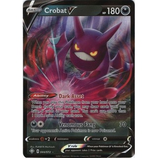 Thẻ Bài Pokemon Crobat V - 44/72 - Ultra Rare