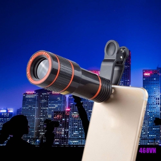 Ống Kính Kẹp Điện Thoại Zoom Quang Học 12x Cho Điện Thoại