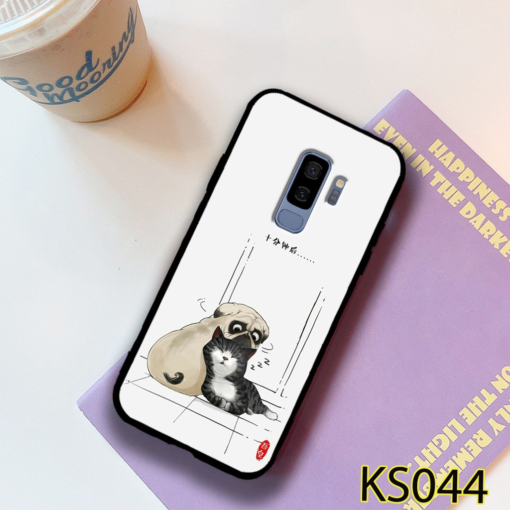 Ốp lưng Samsung S8/S8 Plus/S9/S9 Plus in hình Chó mèo Sociu siêu đáng yêu, độc, lạ_KINGSTORE.HN_Ốp SS S8/S8P/S9/S9P