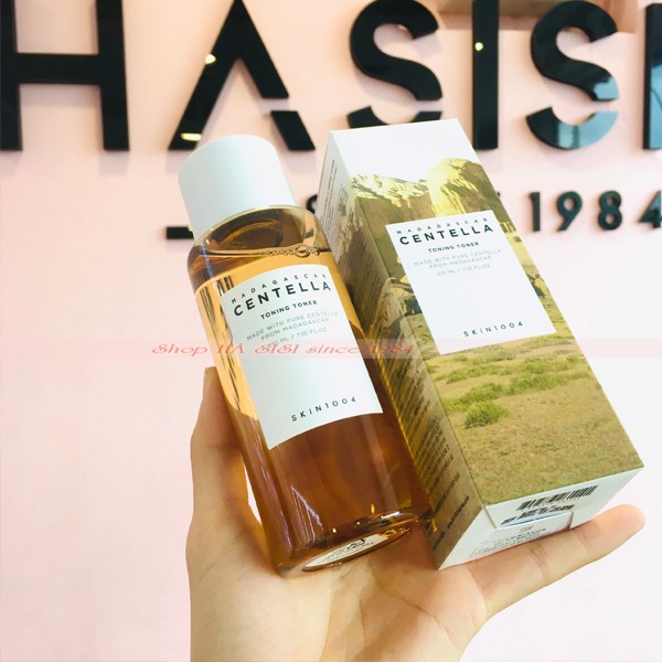 Nước Hoa Hồng Phục Hồi &amp; Tái Tạo Da Chiết Xuất Rau Má- Madagascar Centella Toning Toner 210ml