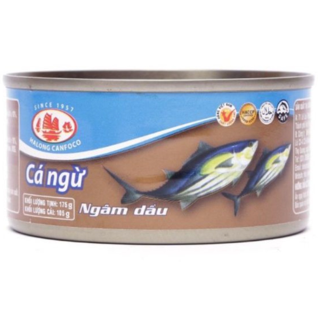 Cá ngừ ngâm dầu 105/175g (Đồ hộp Hạ Long)