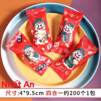 Túi kẹo nougat THẦN TÀI - 200 cái