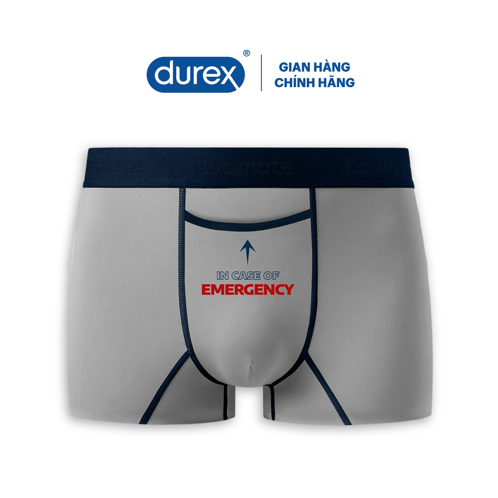 Hộp quà Quần lót Coolmate x Durex - Emergency phiên bản giới hạn