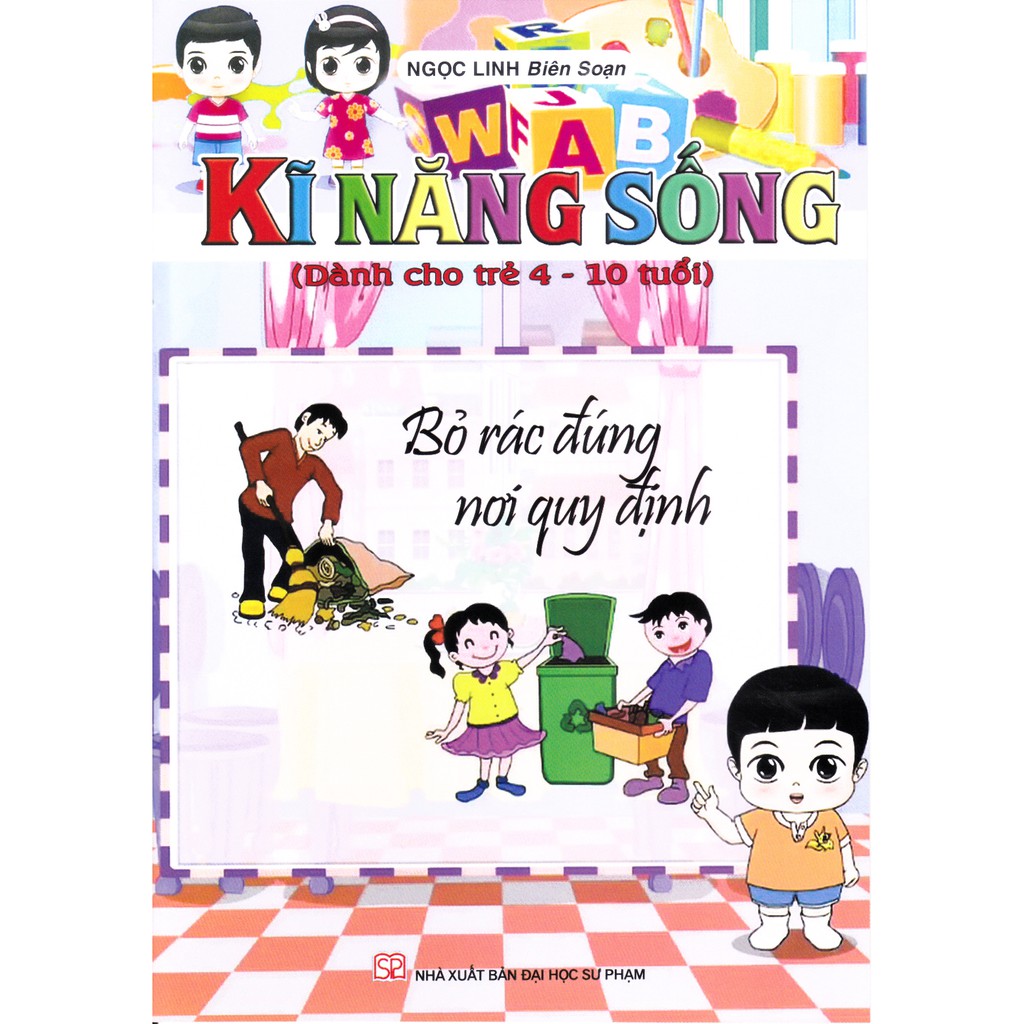 Sách - Kỹ năng sống cho trẻ 4 -10 tuổi (Trọn bộ 6 cuốn)