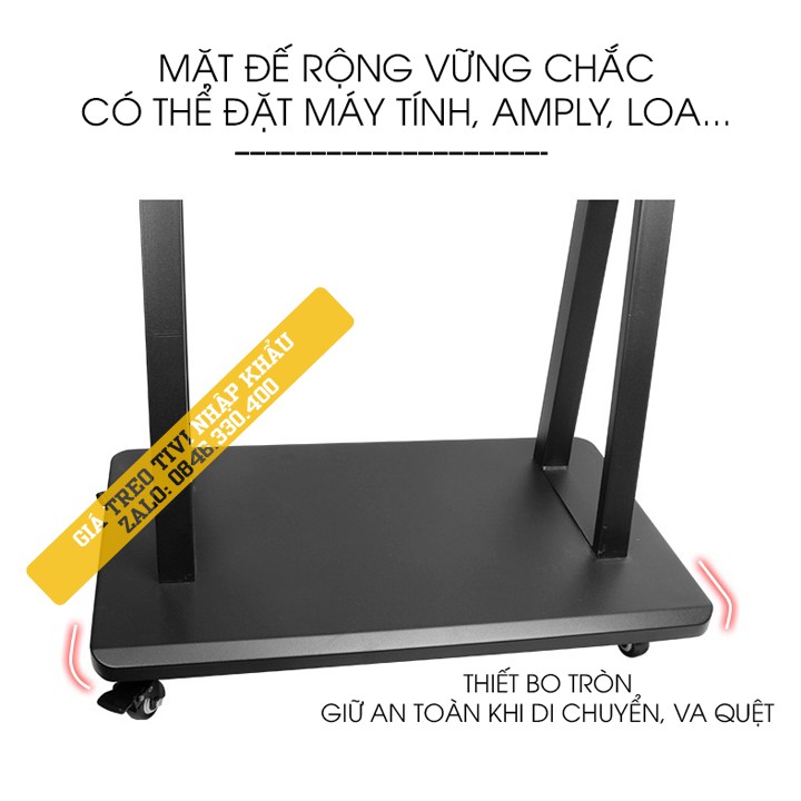 Giá Treo Tivi Di Động 1700A 32 - 70 Inch - Giá Treo Tivi Có Bánh Xe Chuyên Dụng Hội Nghị Trực Tuyến [Rẻ Hơn NB AVA1500 ]