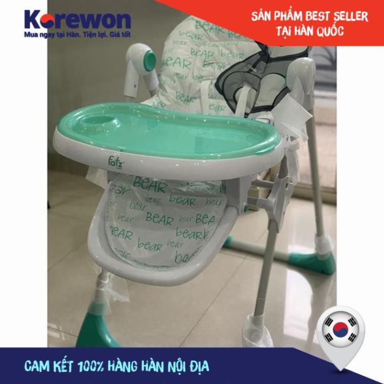 [THANH LÝ] Ghế ăn dặm cho bé Fatz baby FB7202B Hàn Quốc cho bé từ 6 tháng đến 3 tuối - tải trọng 30kg